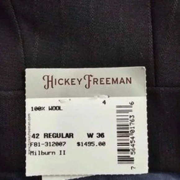 GREAT CHRISTMAS PRESENT! - HICKEY FREEMAN SUIT AT FRACTION OF RETAIL PRICE!